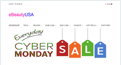 Desktop Screenshot of ebeautyusa.com