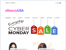 Tablet Screenshot of ebeautyusa.com